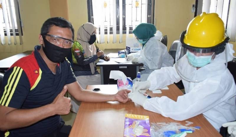 Rapid Test ASN dan Tenaga Kontrak di Lingkungan Dinas Pendidikan KTT